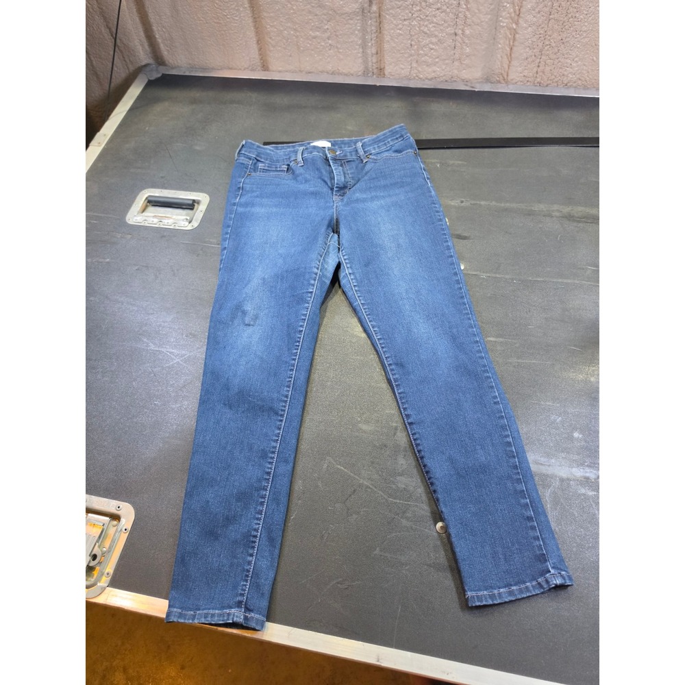 Jessica Simpson Womens Medium Wash Slim Fit Stretch Denim Jeans Y2k Size 29x28